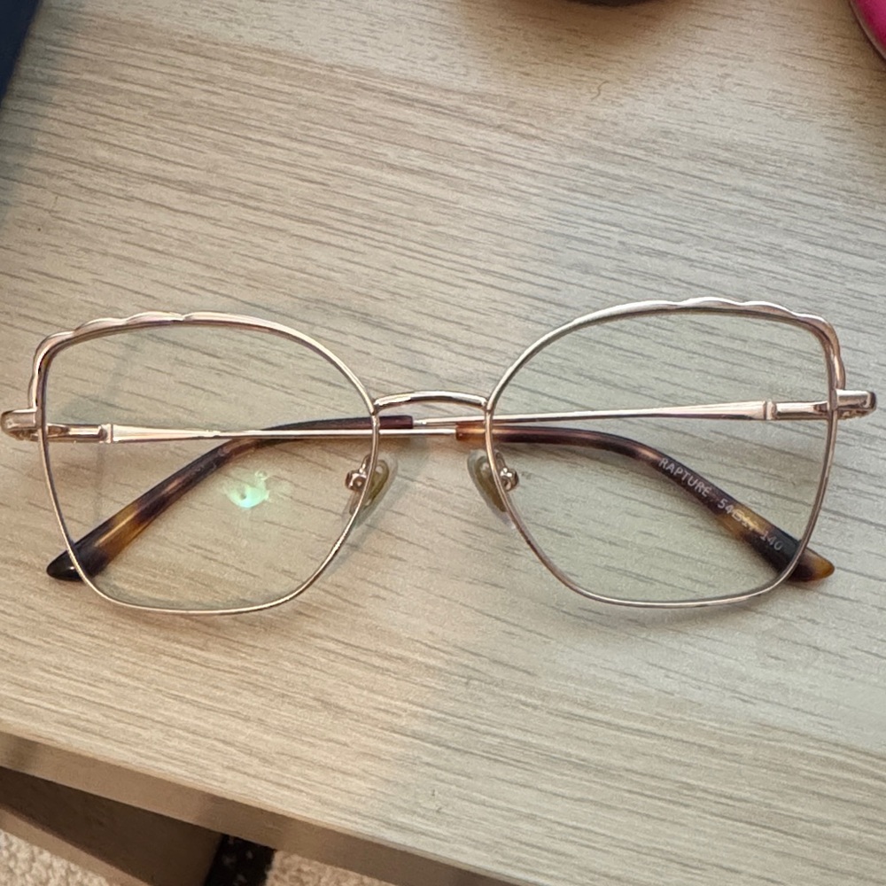 Eyebuydirect Rapture Rose Gold Eyeglasses